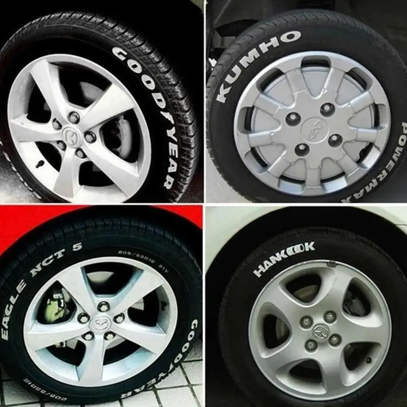 3ชิ้นสีขาวปากกาทาสีมาร์กเกอร์กันน้ำยางรถยนต์น้ำมัน set pulpen ปากกาทาสีแห้งเร็วและถาวร