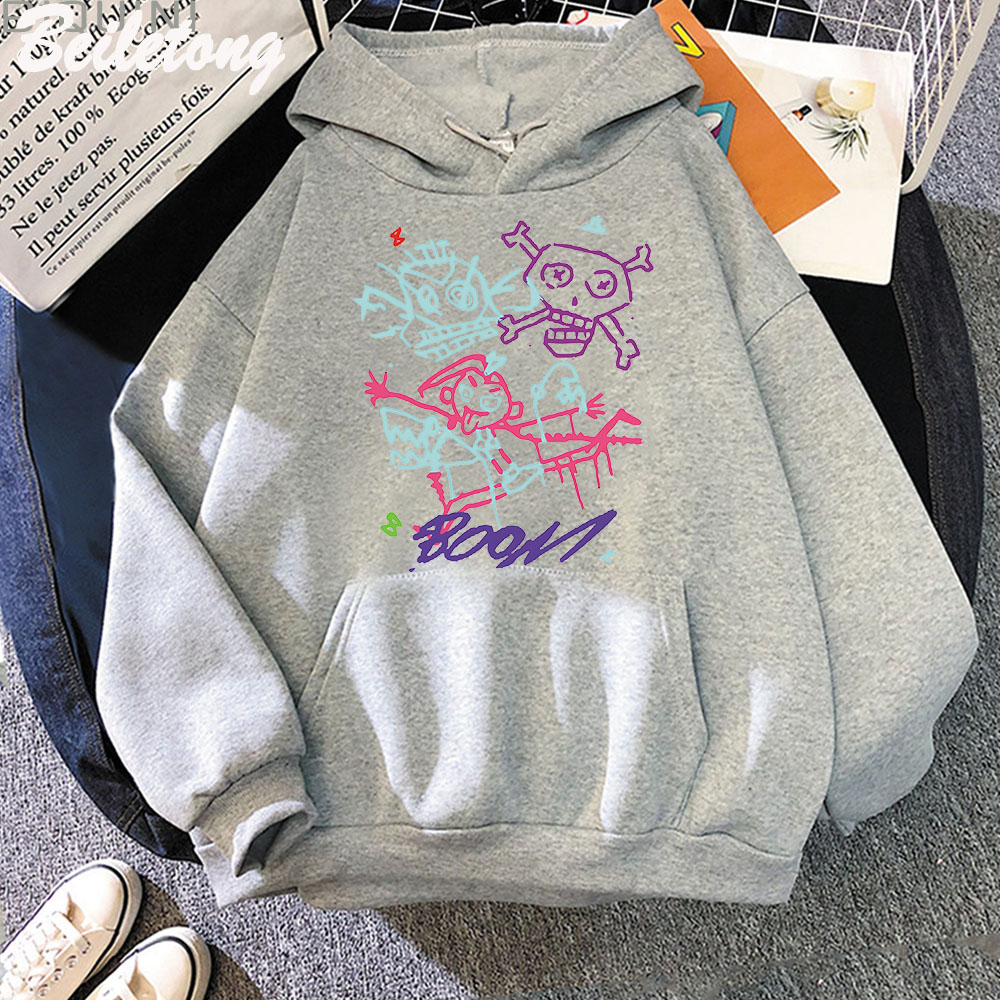 Arcane jinx moletom com capuz macaco graffiti estilo agradável impressão amantes do jogo topos streetwear feminino/masculino moletom tamanho euro pulôveres com capuz