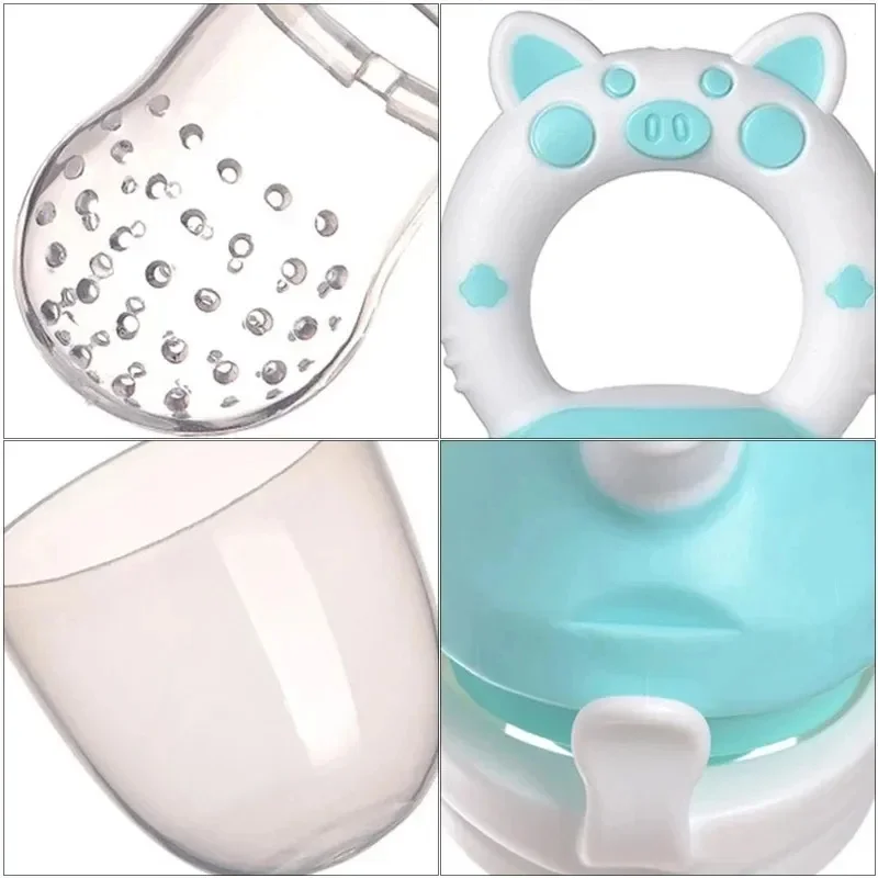 3 In 1 เด็กผลไม้ Feeder จุกนม Pacifier อาหารสดผลไม้นมขวดนม Nibbler เรียนรู้การให้อาหารดื่ม Teething Pacifier