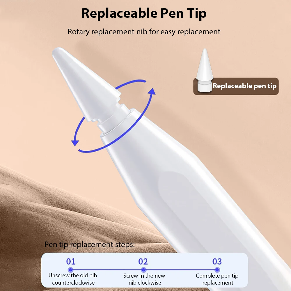 For Apple Pencil For Ipad Pro Air Mini Universal Stylus Pen For Xiaomi Redmi Huawei Redmi Android 2024 Tablet Phone Touch Pens