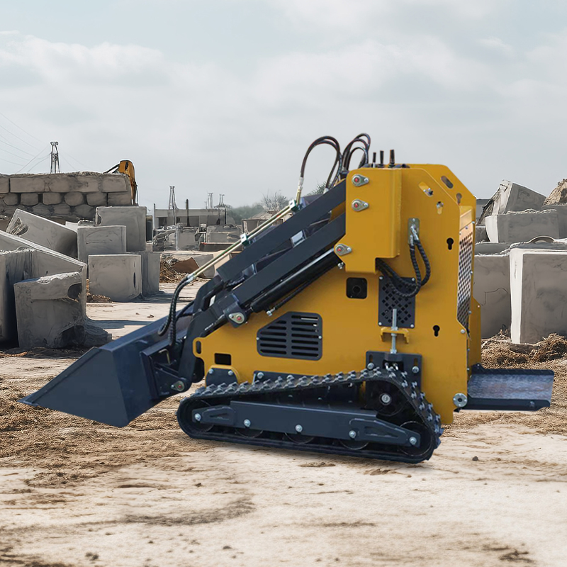 油圧ポンプ付きカスタマイズされた 430 スキッドステアローダー高品質多機能ローダーアクセサリーはすぐに変更できます