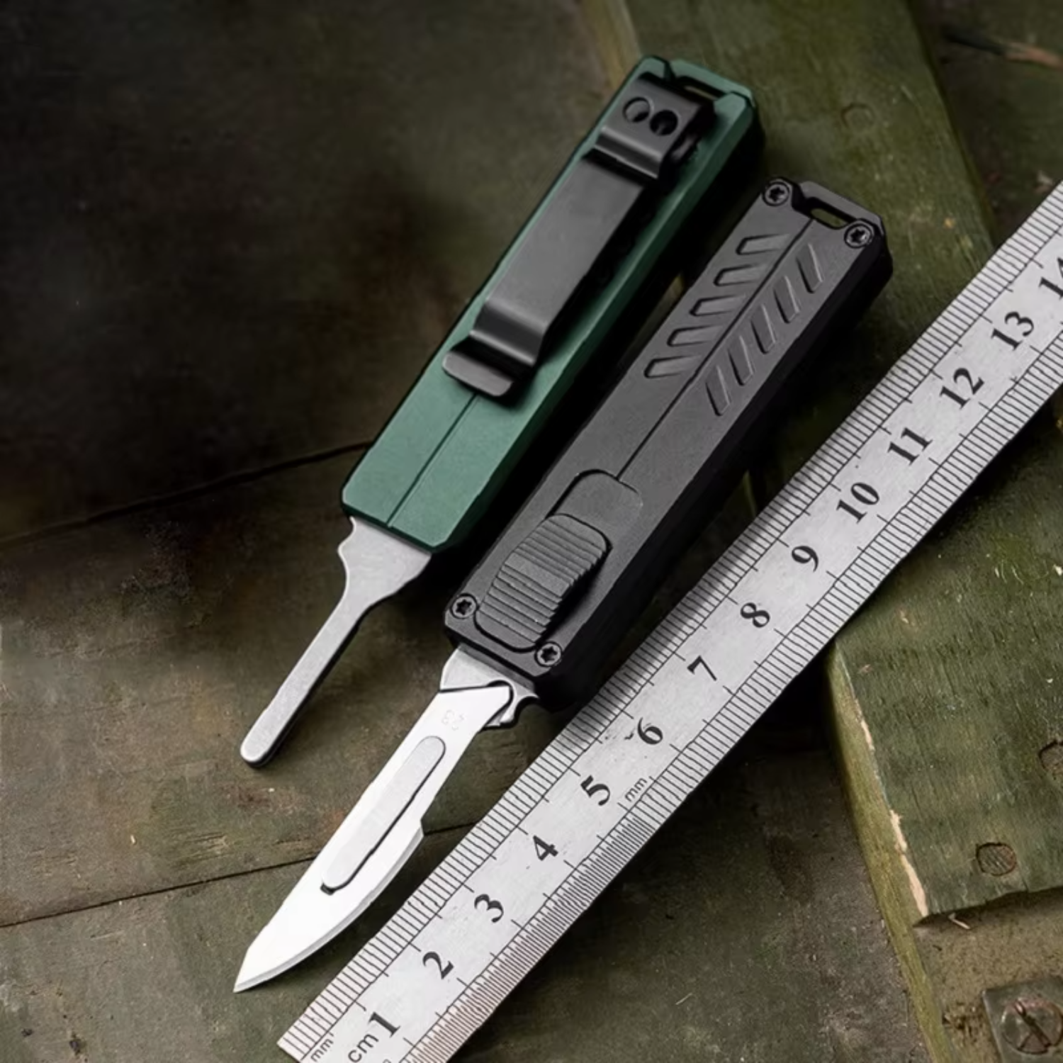 1 шт., EDC Box Cutter, открытая доставка упаковки, открытый мини-корпус, с лезвиями, портативный