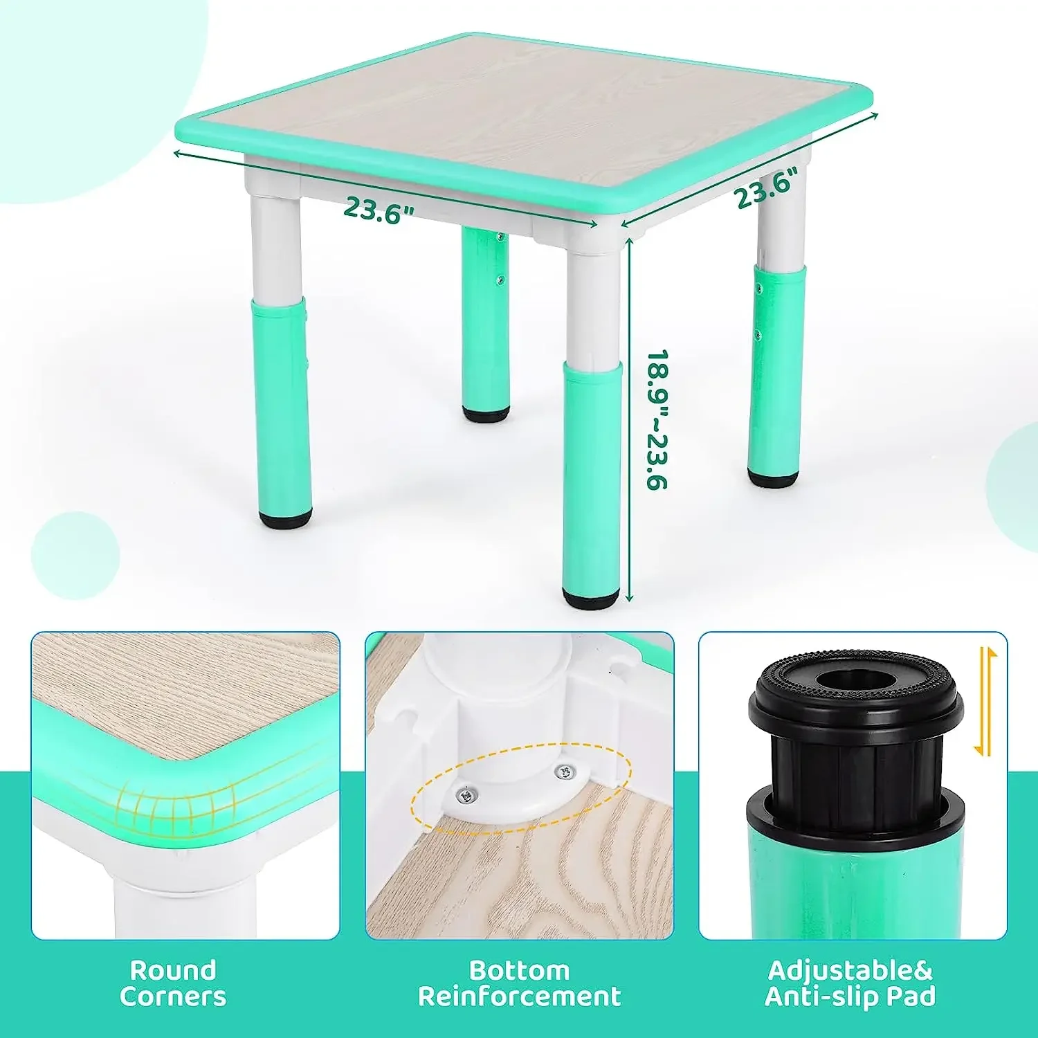 Mesas e cadeiras infantis com altura ajustável, roupas infantis, mesas e cadeiras de aprendizagem, capa multifuncional, mesa de arte