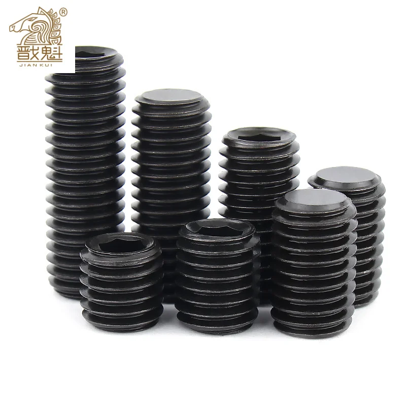 20/10/5/2 Chiếc M1.6 M2.5 M3 M4 M5 M6 M8 12.9 Cao Cấp Hợp Kim Thép Carbon thép Không Gỉ Không Đầu Lục Giác Rỗng Vít Din916