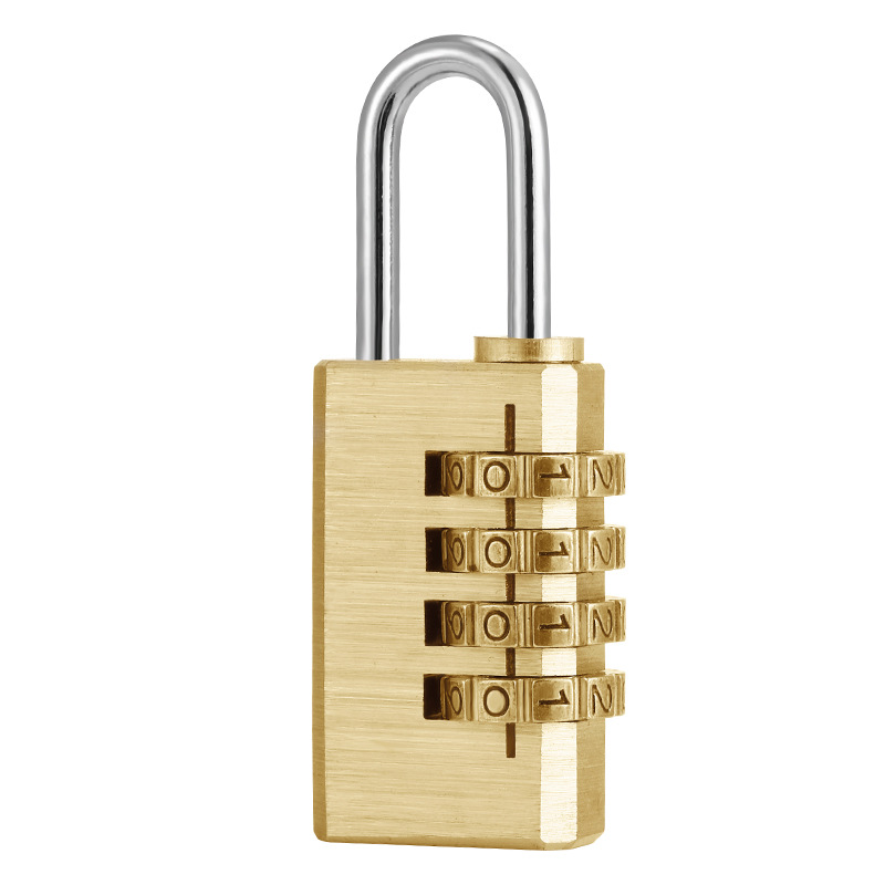 Candado con contraseña de 4 dígitos, combinación de maleta, equipaje, código de Metal, cerraduras con contraseña, candado seguro para viaje, antirrobo, Cijfersoten