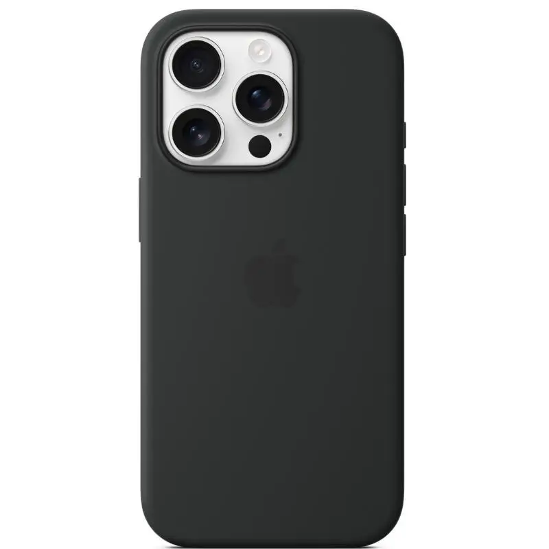 Capa magnética de silicone líquido apple magsafe original para iphone 16 16 pro max, carregamento sem fio, capa protetora completa