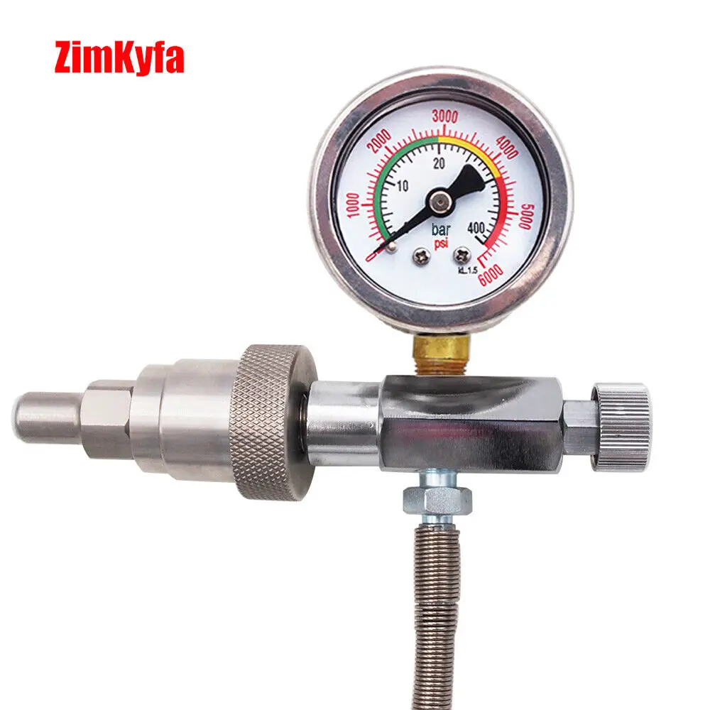 Fill Station Fit For SCUBA SCOTT MSA Tank W/ Hand Tight CGA347 Connection Charging Adapter W/ 50CM High Pressure Hose