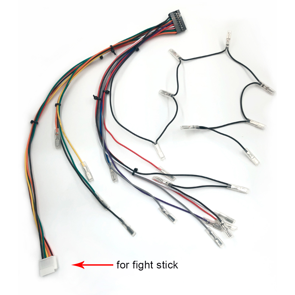 20-контактный разъем Quick Connect 0,110 для универсальных кабелей Fighting Stick Board Brook