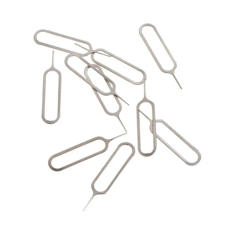 10 Chiếc Thẻ Đẩy Pin Cho Dụng Cụ Móc Chìa Ejetor Pin Cho P8 Lite Cho iPhone