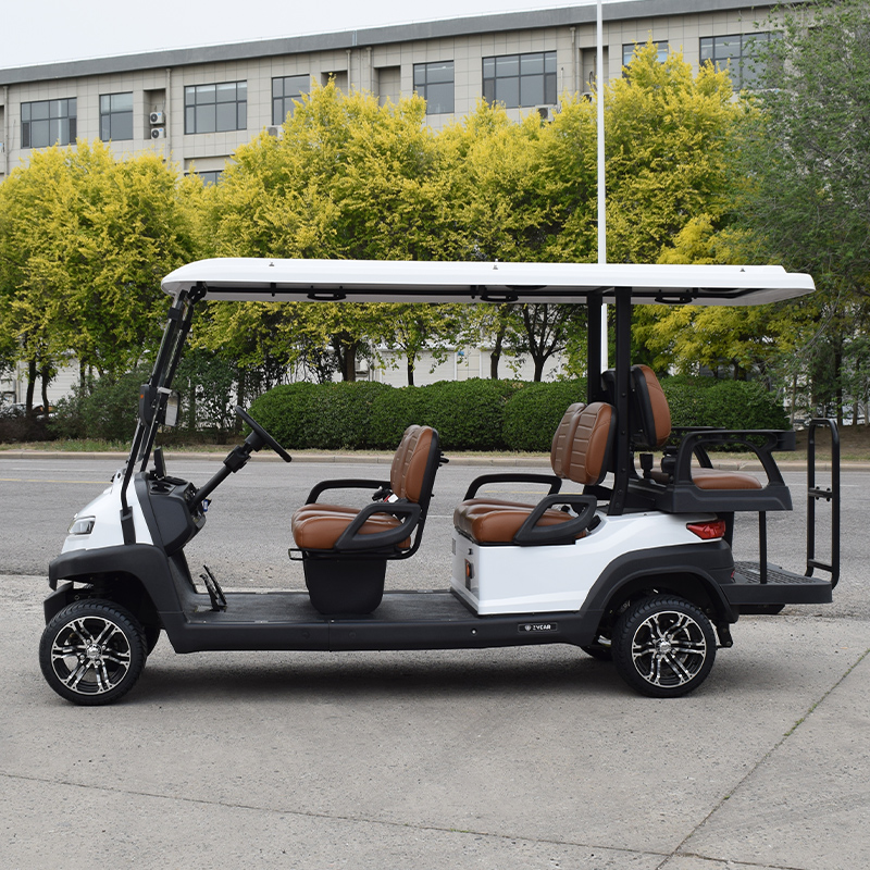 6-osobowy elektryczny wózek golfowy zasilany akumulatorem Samochód golfowy na sprzedaż