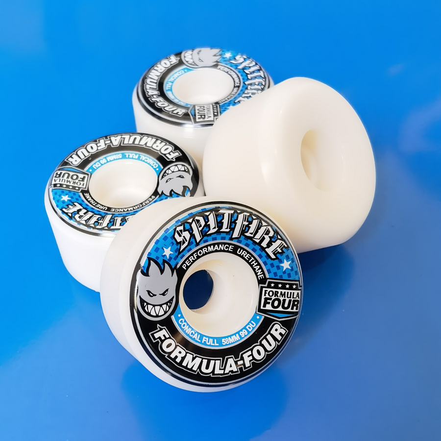 Echte Skateboard-Räder 52 53 54 56 58 mm 101D 99D verfügbar SPITFIRE hochwertige Skate-Räder Skating-Tool