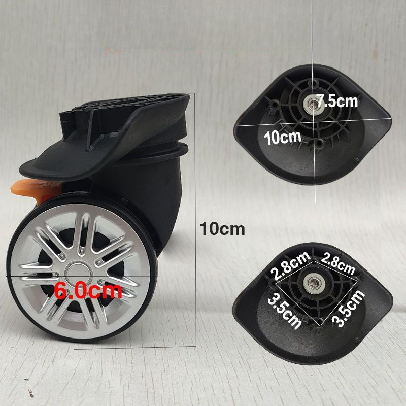 Trunk Universal Wheel Luggage Case Accessories Wheel Maintenance Wheel Replacement Pulley Password Box Caster Suitcase Roller