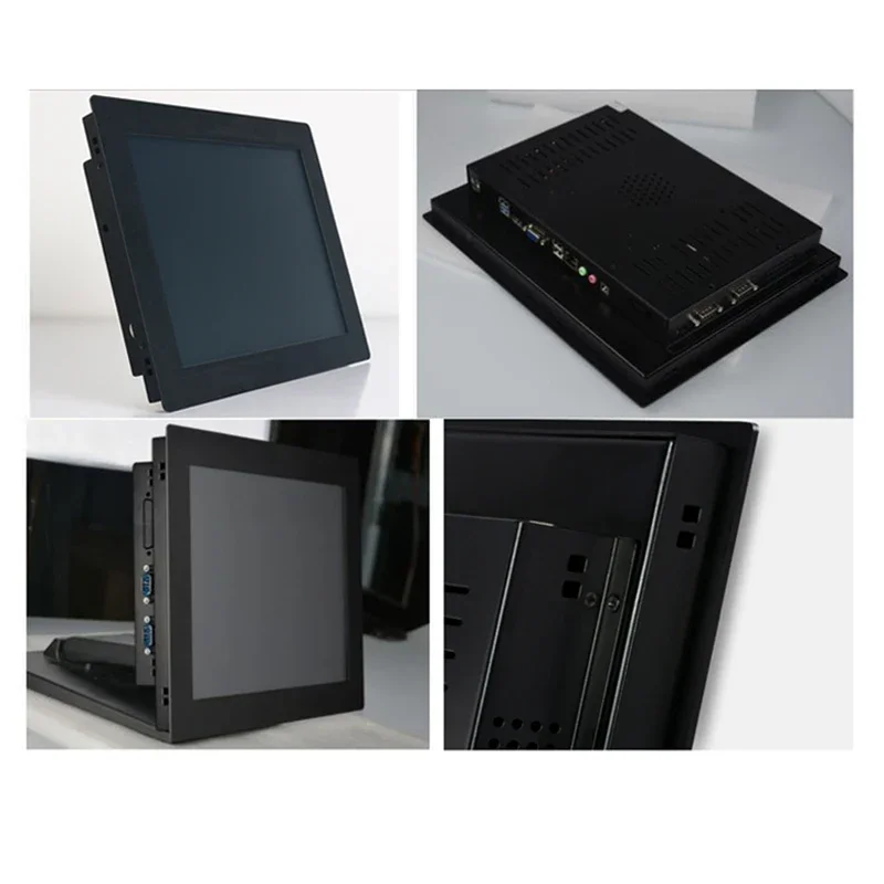14 นิ้วอุตสาหกรรมมินิแท็บเล็ต IPC All in One PC คอมพิวเตอร์หน้าจอสัมผัสแบบ Resistive PC WiFi COM สําหรับ Win10 Pro 1366*768