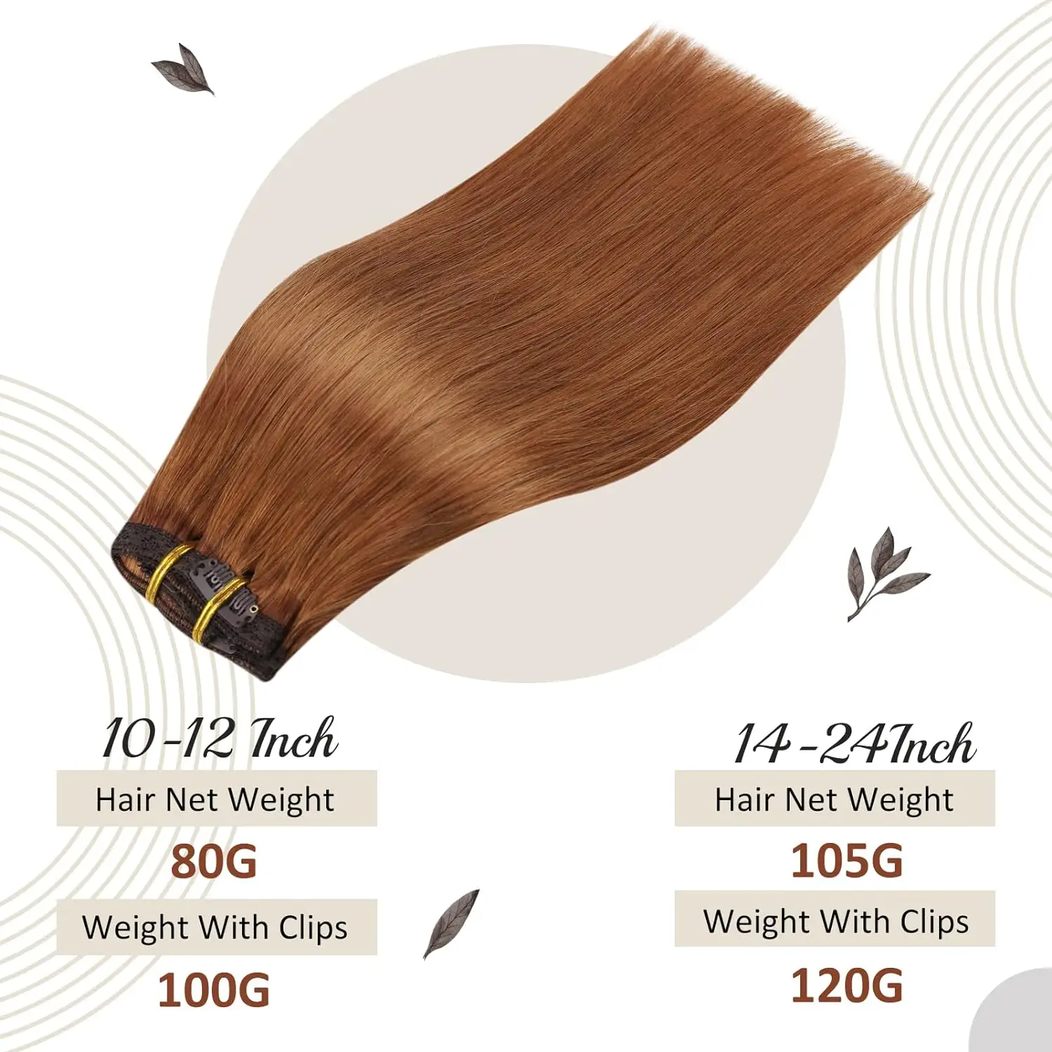 Extensions de cheveux humains pleine brillance pince dans les Extensions de cheveux Remy cheveux 7 pièces 105g Double trame Extensions de cheveux cheveux humains pour femme