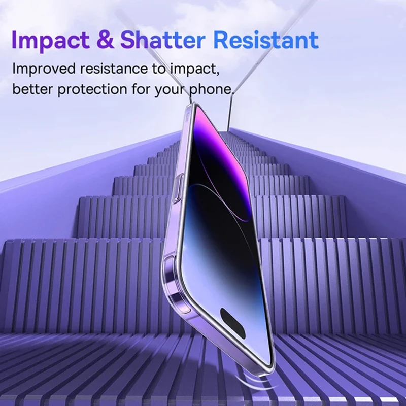 Funda transparente Baseus para iPhone 16 15 14 13 12 11 Pro Max Plus, funda suave de TPU para iPhone XS Max X XR, funda transparente para teléfono