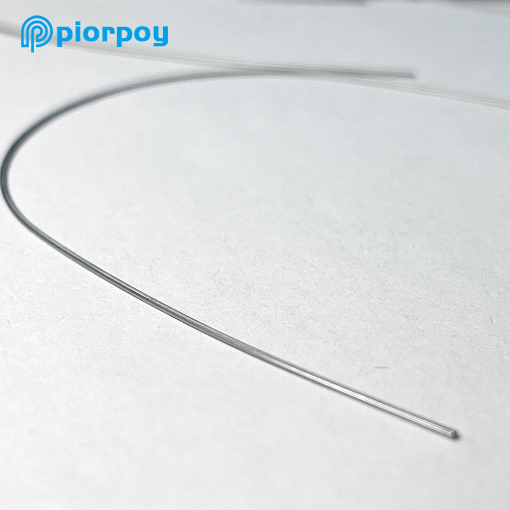 Piorpoy 10 Pcs Dental Ortodoncia Super Elastische Niti Archwire Natuurlijke Vorm Orthodontische Boogdraden Voor Beugels Rond Rechthoekig