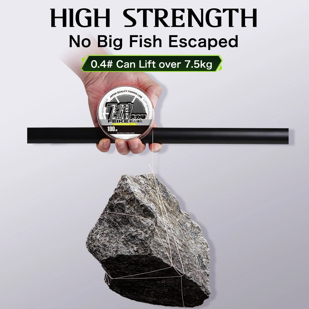 ZUKIBO Super Soft Laser Nano Braid Fishing Line Durable Smooth Multifilament PE Line Low Mermory Extremely Thinner Fishing Wire