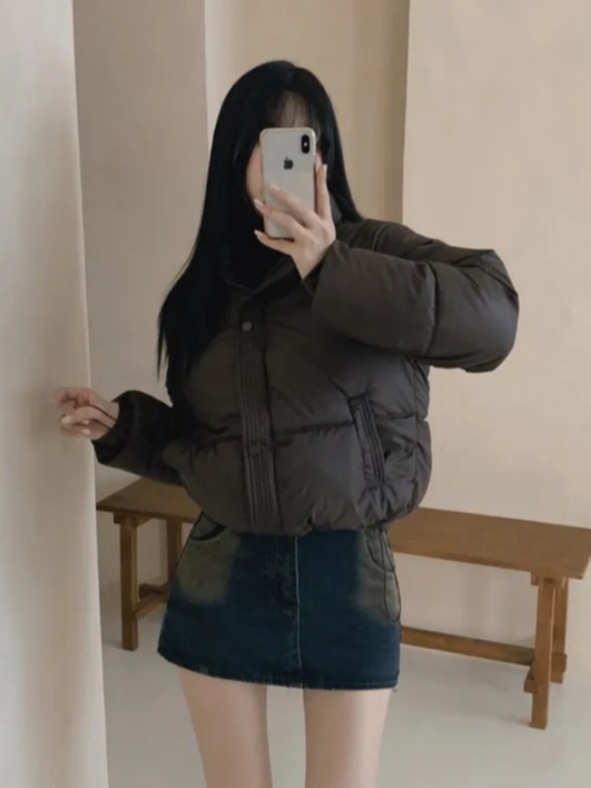 韓国スタイルショート Pu レザージャケット女性の冬スタンドカラーパンヴィンテージ小型暖かい長袖コットントップ