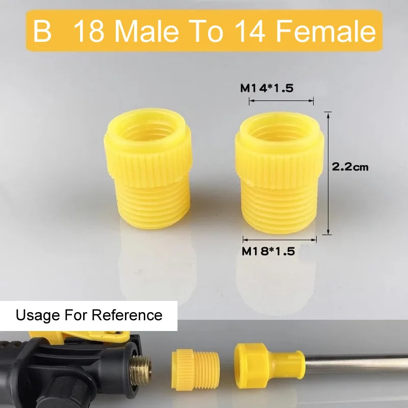 Multi Style Spraying Rod Handle Conversion Connector For Agricultural Electric Sprayer Garden Spraying Watering Can Accessories