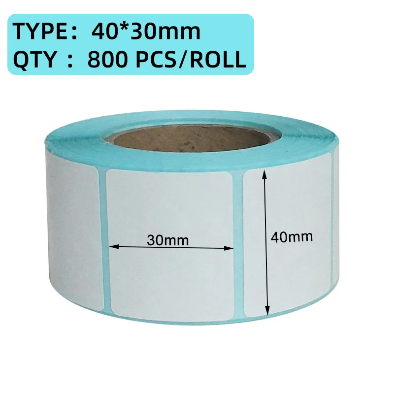 10 Kích Thước Vận Chuyển Nhãn Dán Mã Vạch Dán Phiếu Trắng Hiệu Cho Ngựa Vằn Giấy Dán Miếng Dán Siêu Thị Trống Miếng Dán
