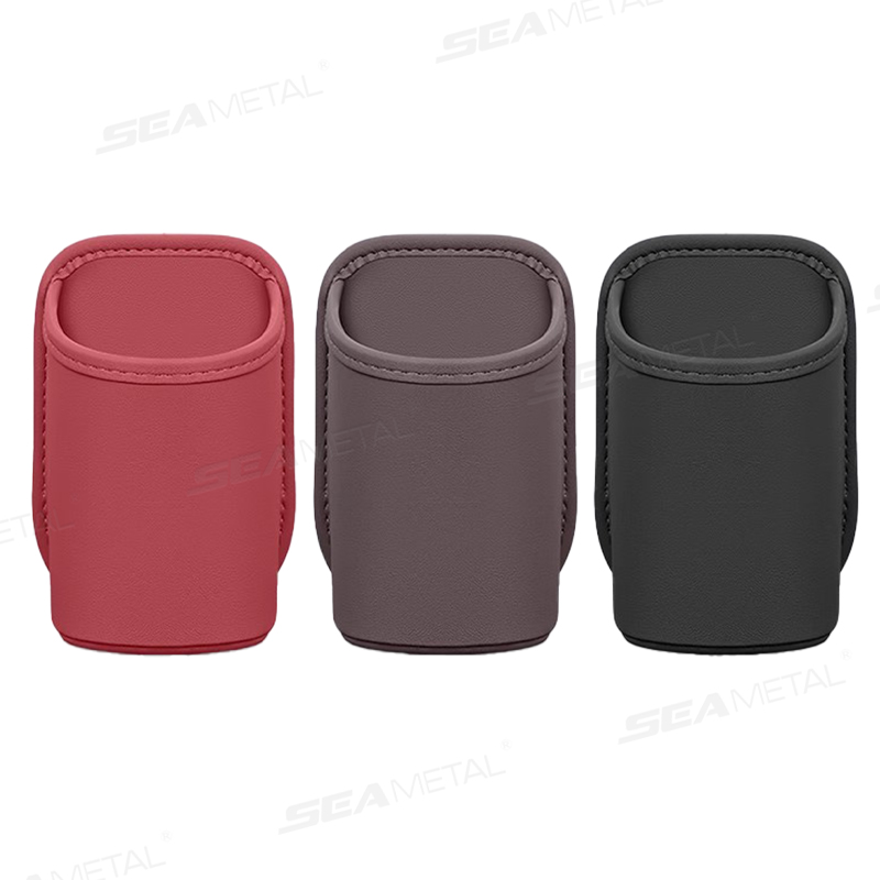 SEAMETAL Universele autodeur bekerhouder Box Back Clip Design Drinkrek Opbergbak Autostoel Terug Water Cup Box Organizer Pocket