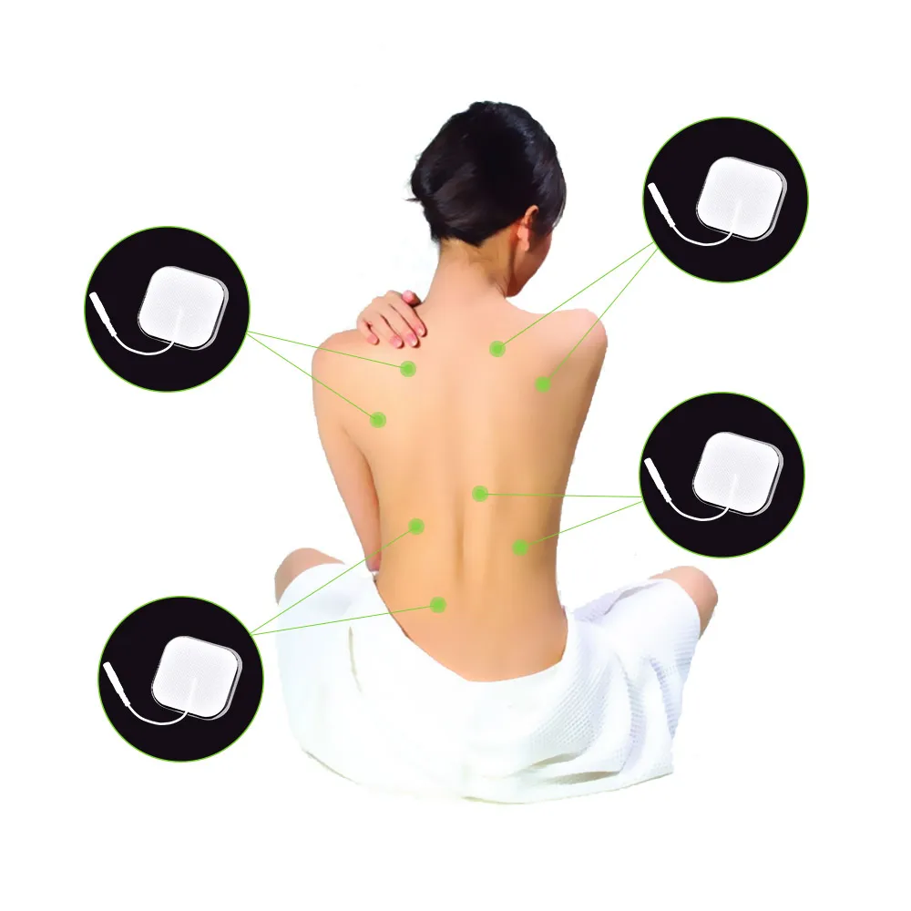 10pcs TENS Unit Replacement Pads Pin Type Electrode Patch
