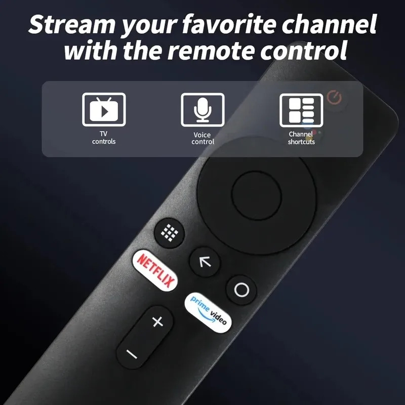 2026 MRSVI XMRM-006 Bluetooth Voice Remote Control For Xiaomi MI Box S MI TV Stick 4K Smart TV 4X Android With Google Assistant