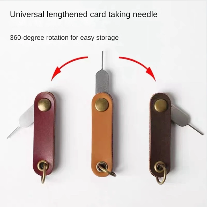 3Pcs Eject Sim Card Tray Open Pin Needle Key Tool Narzędzie do usuwania kart SIM Uniwersalne do telefonu komórkowego
