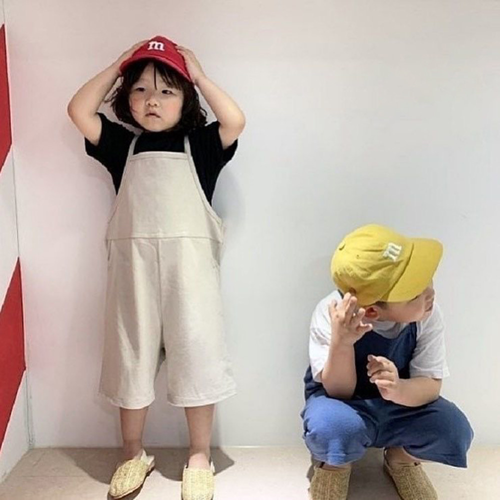 Children's Thin Visor Cap Handsome Letter Baseball Cap Outdoor Sun Hat