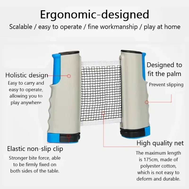 2024 rede de tênis de mesa quente em qualquer lugar rack retrátil esportes substituição ping pong post net equipamentos acessórios exercício