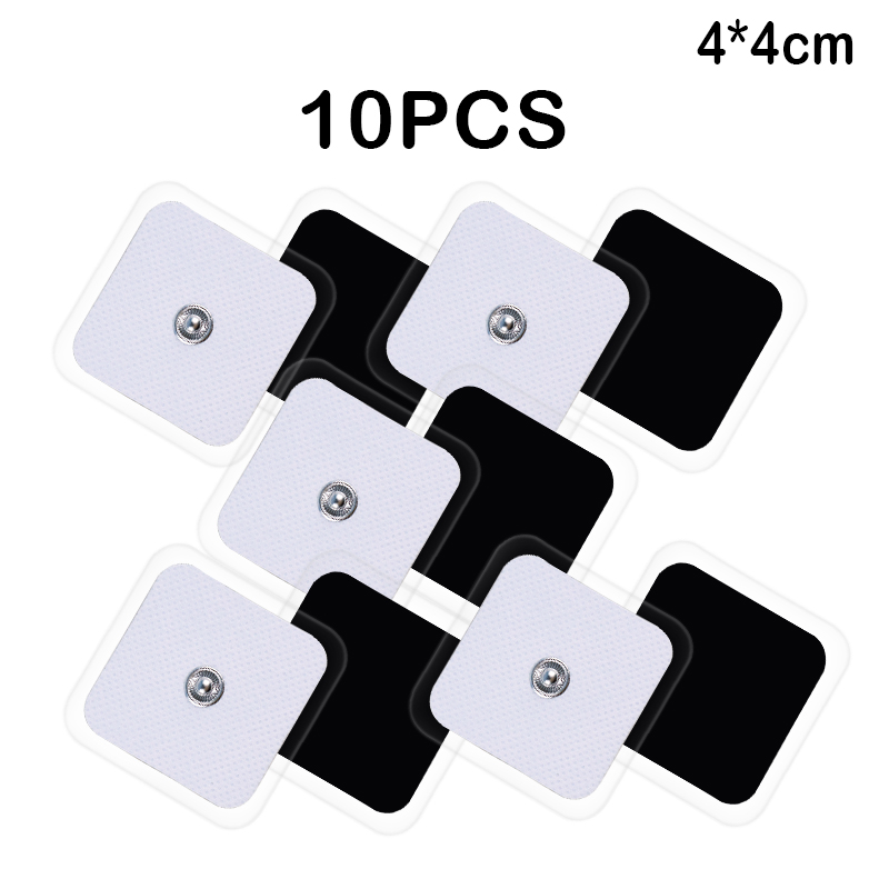 TENS Electrode Pad Self กาว Tens Pulse Massager กายภาพบําบัด EMS กระตุ้นกล้ามเนื้อเปลี่ยนเจล Patch สติกเกอร์นวด