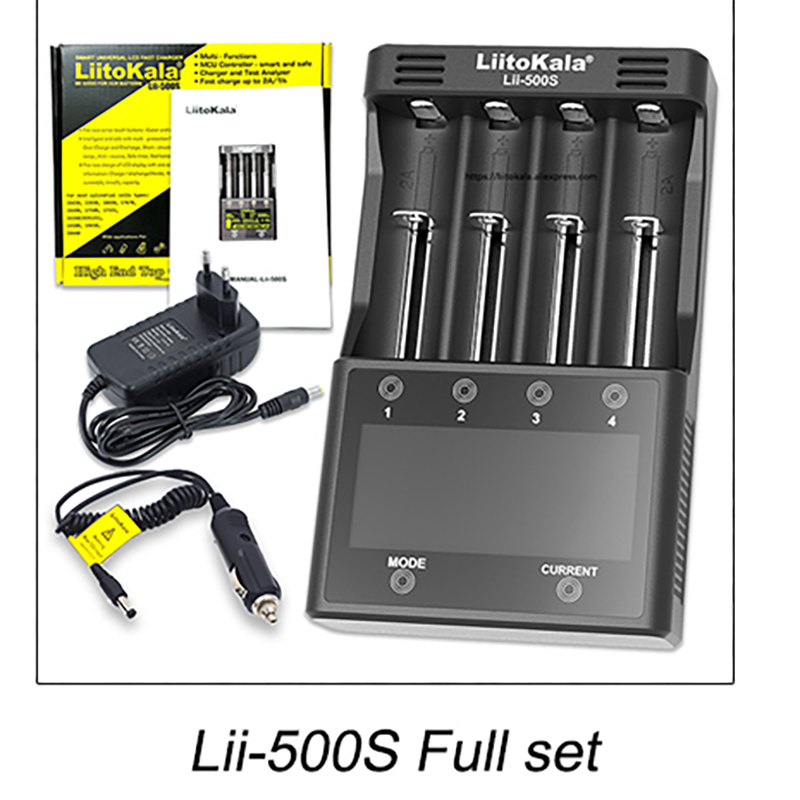 LiitoKala Lii-PD4 Lii500s Lii600 зарядное устройство для 18650 26650 21700 18350 AA AAA 3,7 V/3,2 V/1,2 V/литиевая NiMH батарея