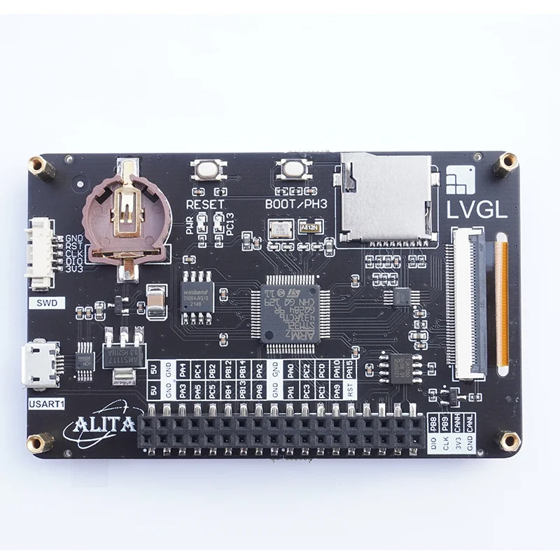 TouchFX-DB LVGL STM32L431RCT6, Tela Sensível Ao Toque IPS, TFT Alita, 2,8"