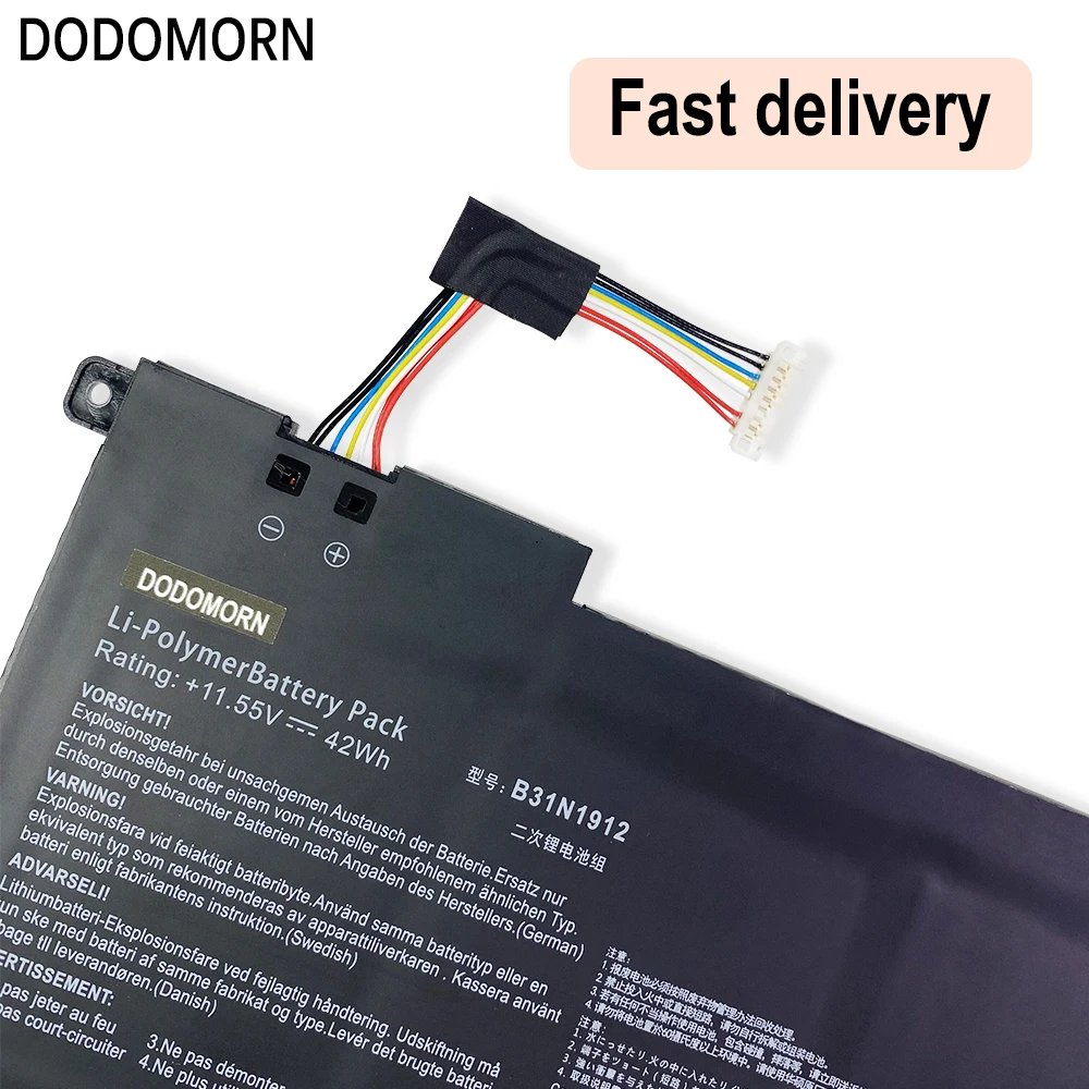 42Wh B31N1912 C31N1912 Laptop Battery For Asus VivoBook 14 F414MA E410MA-EK018TS BV162T EK026TS E510MA Series 11.55V