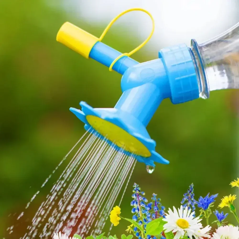 庭の水まきスプリンクラーノズル花給水器ボトルじょうろスプリンクラー簡単ツールポータブル庭給水器ガーデンツール