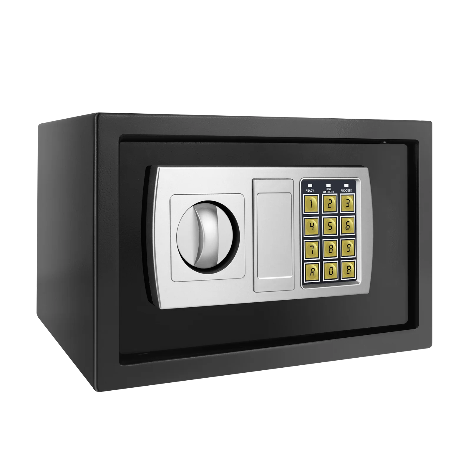 Digitaler elektronischer Sicherheitssafe mit digitaler Tastatur, 8,5 l Stahlkonstruktion, Bargeldsafe für das Home-Office-Hotel
