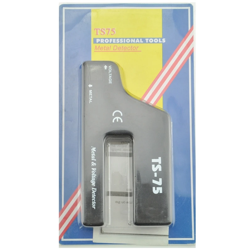 6X Handheld Metal Voltage Detector, Cable Pipe Wire Detection, Pipeline Wiring Detector TS-75