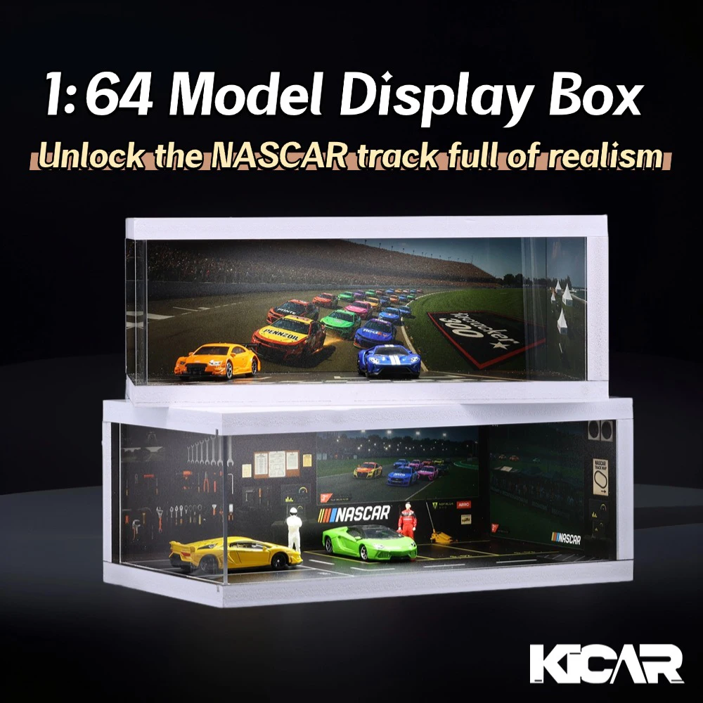 1/64 Garage Szene Modells zene mit Licht version Simulation Modells zene Dekoration sammeln (ausgenommen Puppen und Automodelle)