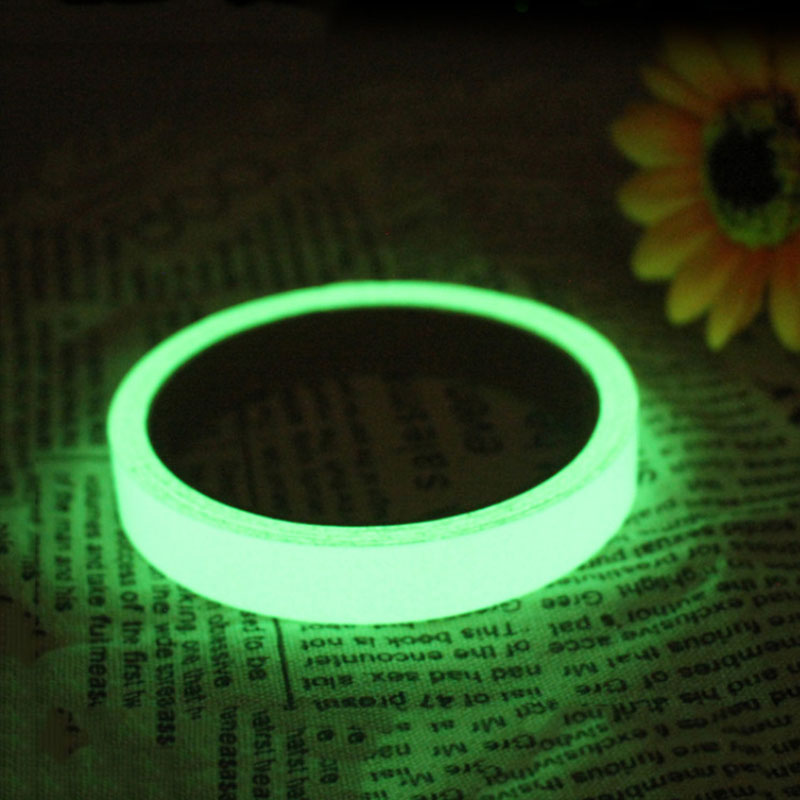Fita luminosa verde fluorescente reflexiva auto-adesiva adesivos aviso de segurança diy decoração para casa festival festa suprimentos