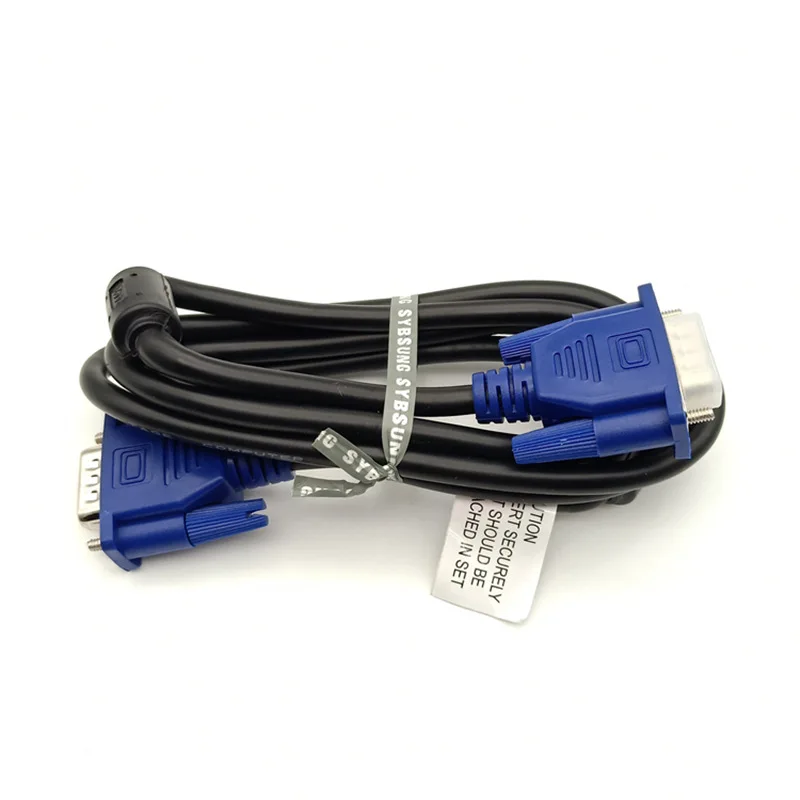 Vga 4 5 kabel männlich zu männlich high-definition computer projektor monitor video datenkabel mit magnet ring