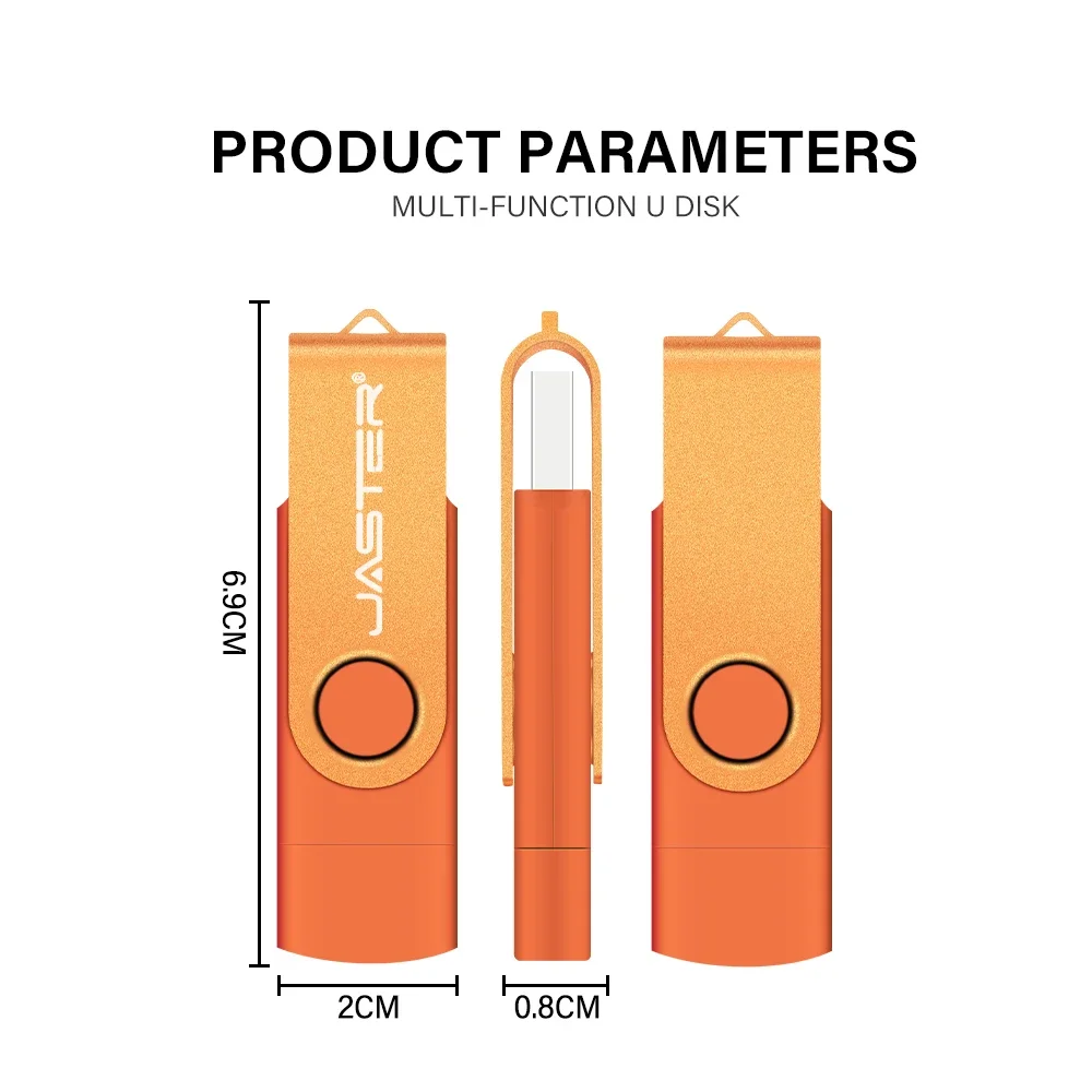 Unidad Flash USB TYPE-C, 128GB, llavero gratis, unidad de bolígrafo, 64GB, regalo de negocios creativo, memoria Stick OTG, disco U azul y rojo