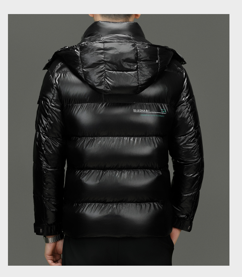 2025 nueva llegada chaqueta con capucha de invierno chaquetas de algodón tipo alféizar para hombres, parkas cálidas gruesas a la moda para hombres abrigo de invierno impermeable para hombre