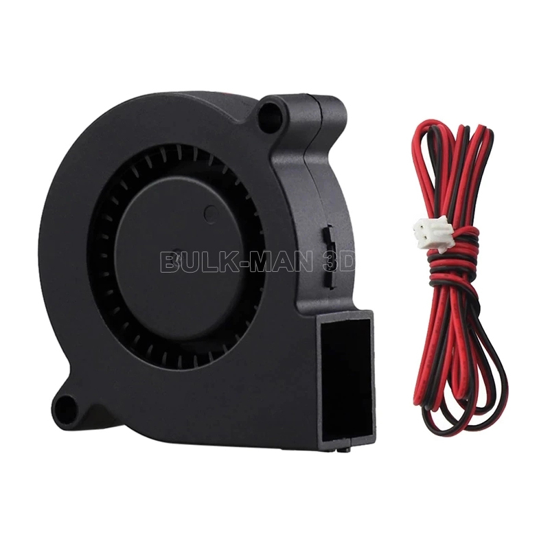 DC 12V 24V 50x50x15mm Óleo/Duplo Rolamento de Esferas Turbina 5015 Ventilador de Refrigeração para Peças de Impressora 3D