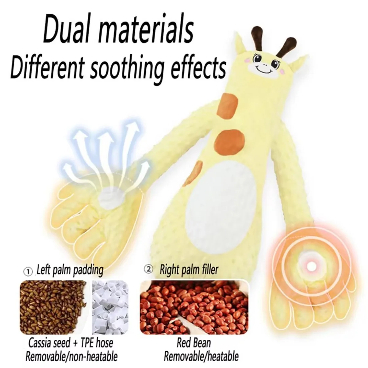 Bebê dormindo tapinhas boneca travesseiro calmante palma controle remoto elétrico sono companheiro automático travesseiro do bebê da criança enfermagem