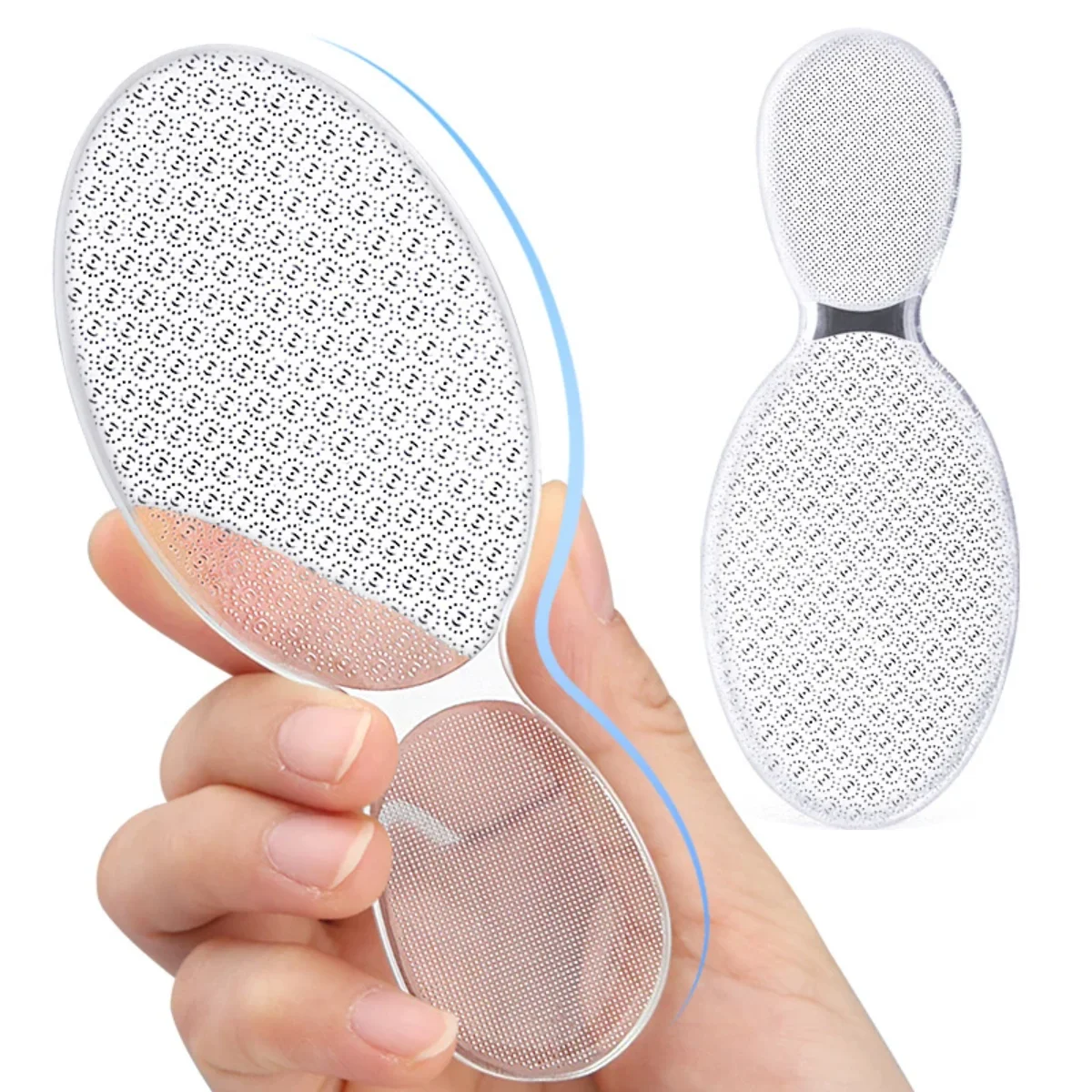 1pc Nano Glass Double-sided Foot Rasp Heel File Hard Dead Skin Callus Remover Professional Pedicure FootScrub File Free Shipping