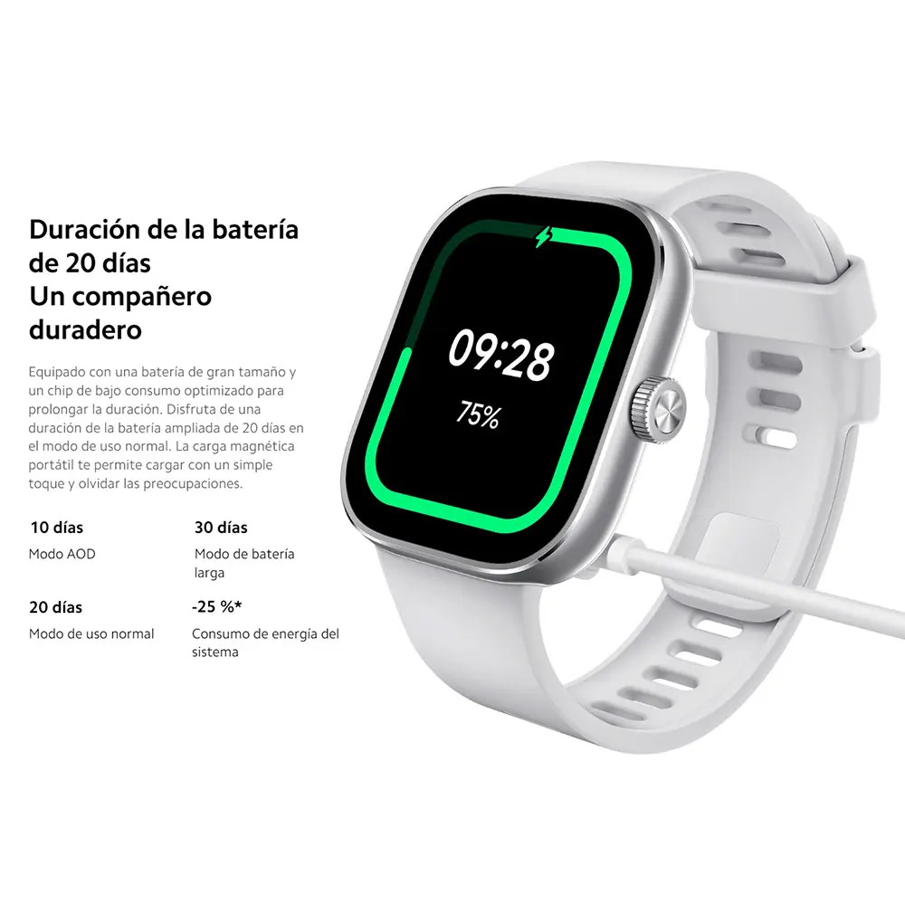Auf Lager Globale Version Redmi Watch 4 Smartwatch Ultra Large 1,97'' AMOLED-Display 20 Tage Akkulaufzeit Unterstützt 5 Systeme