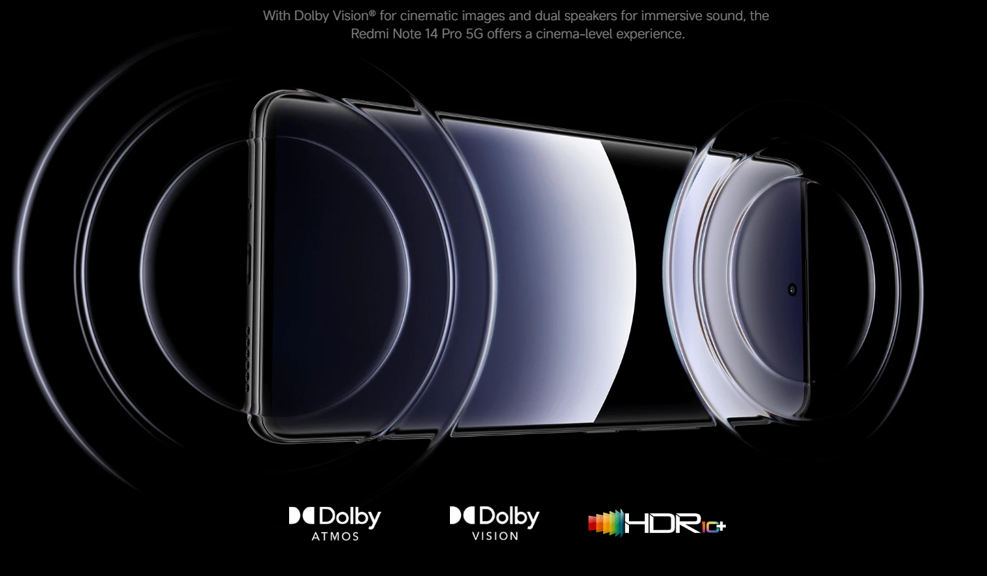 Teléfono Inteligente Redmi Note 14 Pro, versión Global, 5G, NFC, tamaño 7300 + 200MP, cámara 1,5 K, 120Hz, Pantalla AMOLED