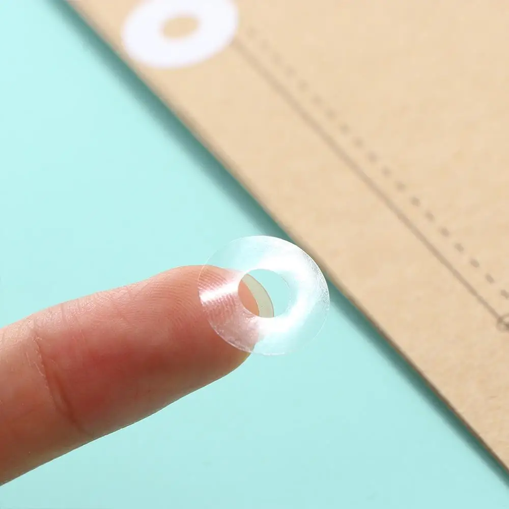 250pcs Hole Punch Protector Labels Loose Leaf Paper Hole Reinforcement Labels Round Stickers Self Adhesive Binding Paper Sticker