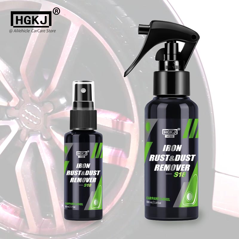 Autolak & Wiel Ijzerdeeltjes Poeder Verwijder Spray Super Roest Stofverwijderaar Spray Metalen Oppervlak Defender Auto Velg Cleaner S18