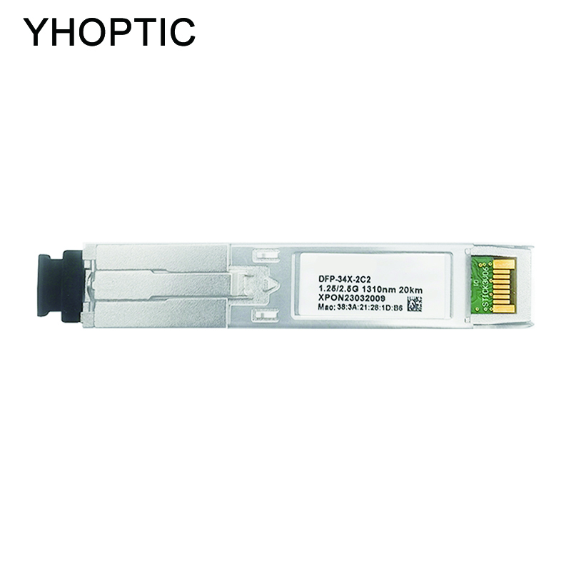 Палочка EPON-GPON XPON SFP ONU, с разъемом MSC, модуль DM Pon 1310 нм/1490 нм, он, модем 20 км, OLT, ONU, Mac